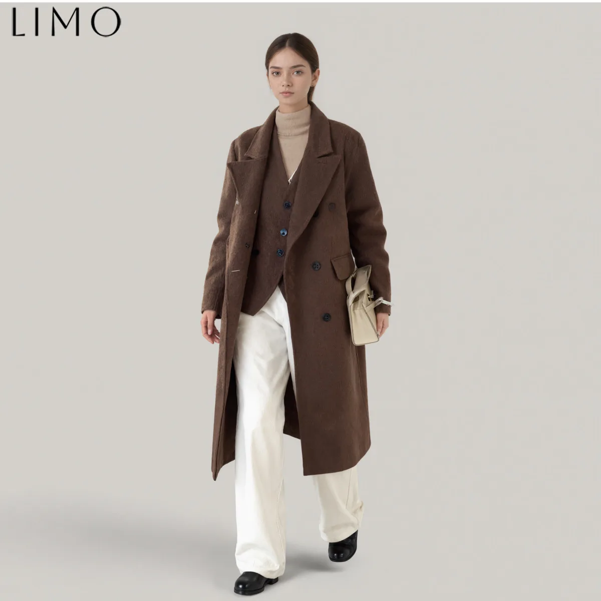 LIMO 2025 шерстяно-хлопковое короткое пальто женское винтажное дизайнерское уличная одежда для путешествий осень-зима шикарная верхняя одежда
LIMO 2025 шерстяно-хлопковое короткое пальто женское винтажное дизайнерское уличная одежда для путешествий осень-зима шикарная верхняя одежда