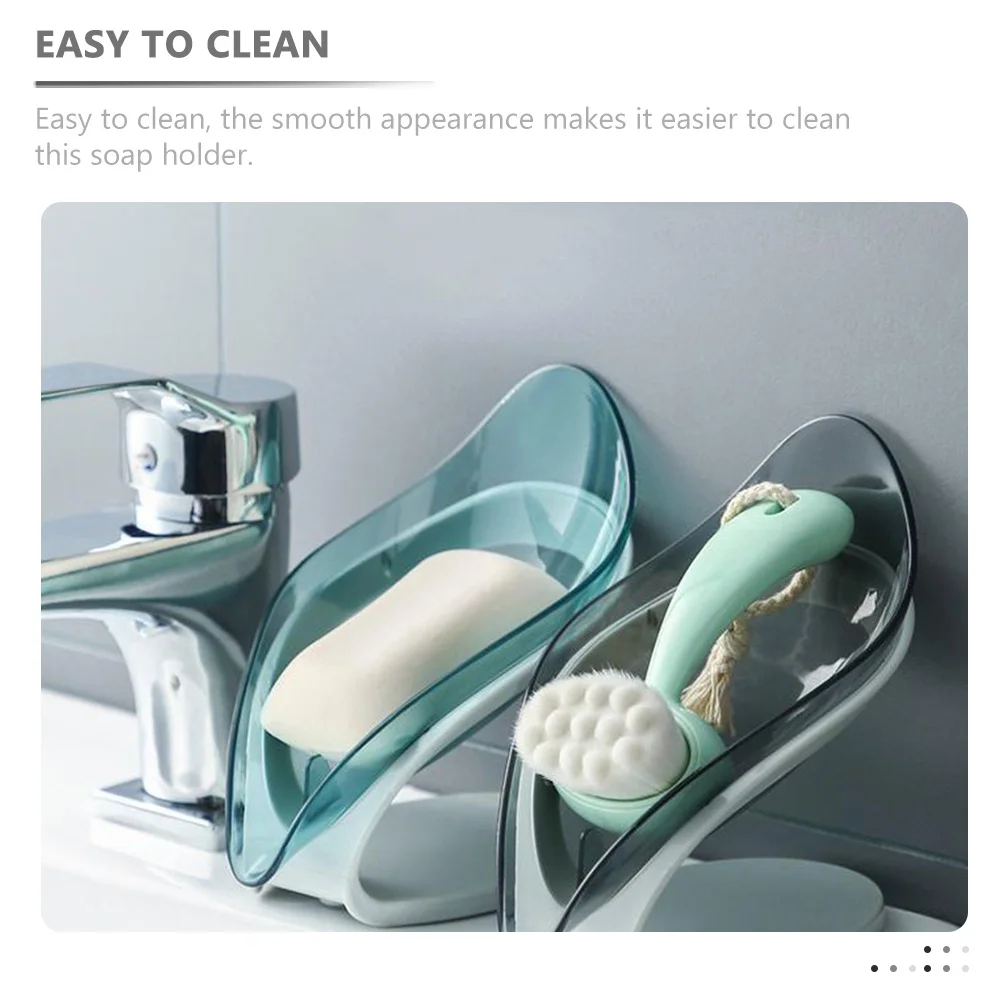 2Pcs Soap Holder Self Draining ABS Soap Dish Shape Bathroom Kitchen Organizer Storage Tray Strong Suction
2Pcs Soap Holder Self Draining ABS Soap Dish Shape Bathroom Kitchen Organizer Storage Tray Strong Suction