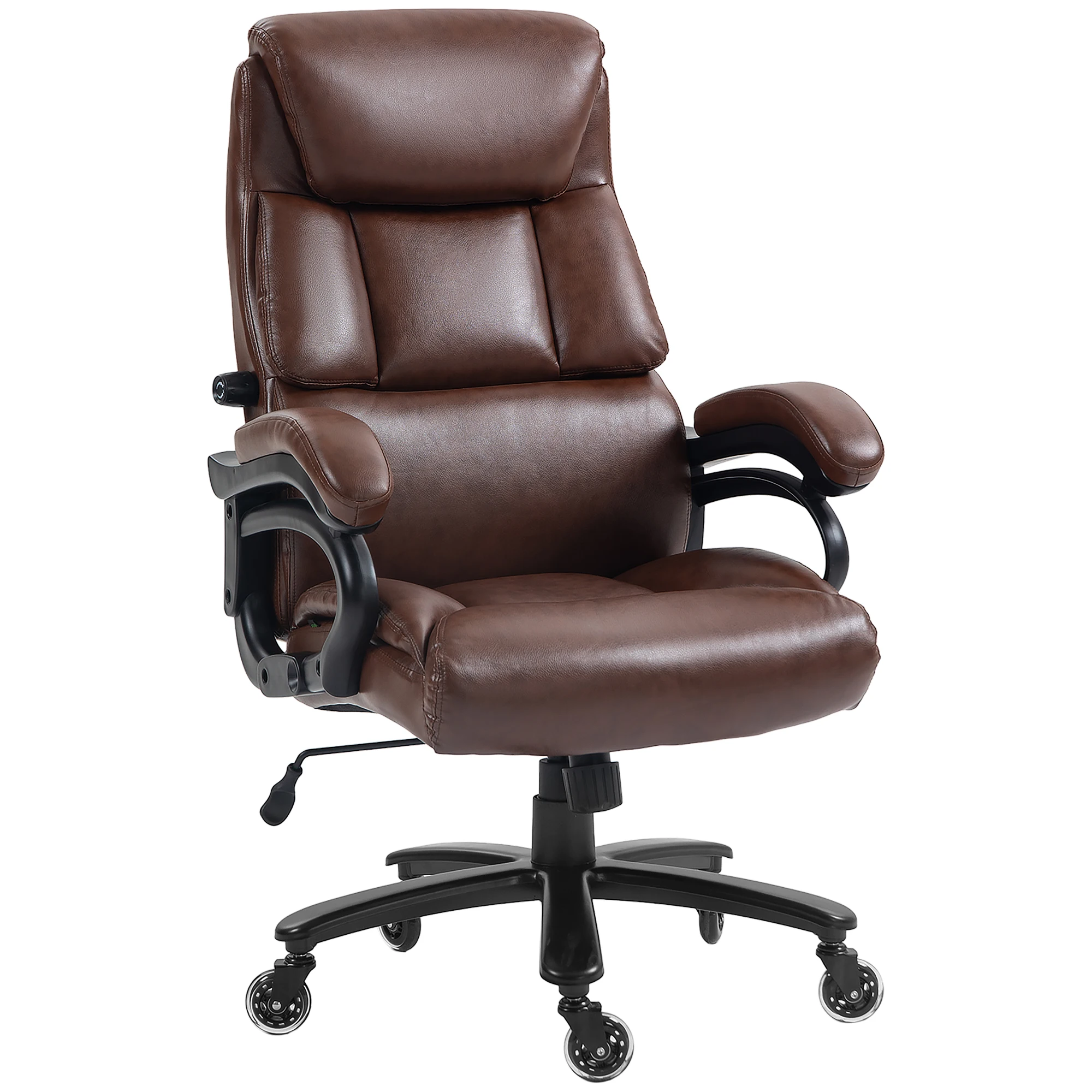 Big and Tall Office Chair, 400 Lbs, Executive Computer Chair with Pu Leather, Adjustable Height, Brown
Big and Tall Office Chair, 400 Lbs, Executive Computer Chair with Pu Leather, Adjustable Height, Brown