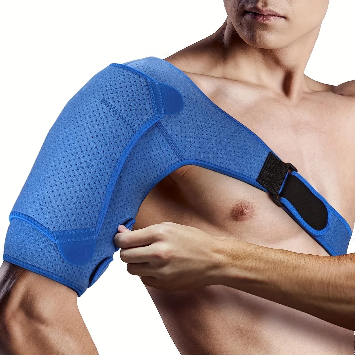 1pc Shoulder Brace for Rotator Cuff Tear - Pain Relief, Support & Compression - Stabilizes & Aids Recovery - Fits Both Arms - Me
1pc Shoulder Brace for Rotator Cuff Tear - Pain Relief, Support & Compression - Stabilizes & Aids Recovery - Fits Both Arms - Me