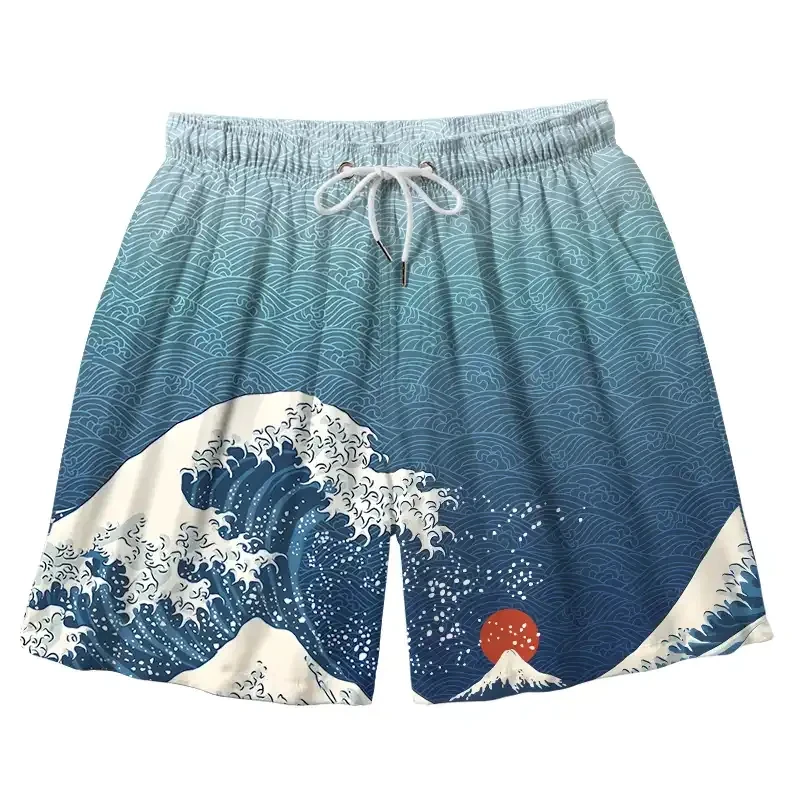 2026 Summer New Men's Shorts with Wave Sunrise Printed Casual Outdoor Sports Breathable Quick Drying Beach Mesh Vacation Shorts
2026 Summer New Men's Shorts with Wave Sunrise Printed Casual Outdoor Sports Breathable Quick Drying Beach Mesh Vacation Shorts