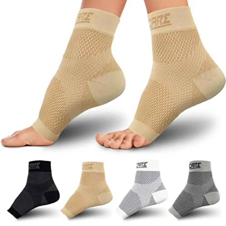 Compression Socks for Women and Men Open Toe 1 Pair - Best Ankle Compression Sleeve for Swelling, Achilles Tendonitis, Heel Pai
Compression Socks for Women and Men Open Toe 1 Pair - Best Ankle Compression Sleeve for Swelling, Achilles Tendonitis, Heel Pai