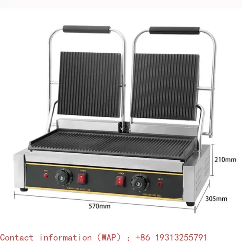 【Best-selling】Kitchen Equipment Electric Beef Griller Table Burger Grilling Griddle Electric Double Plate Contact
【Best-selling】Kitchen Equipment Electric Beef Griller Table Burger Grilling Griddle Electric Double Plate Contact