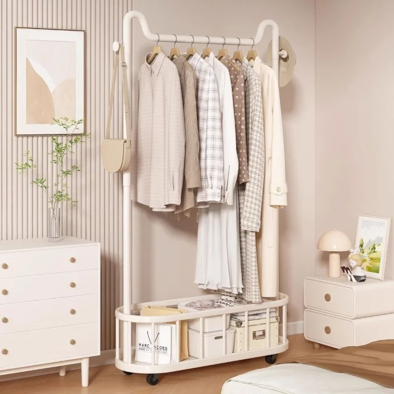 Portable Standing Clothes Rack for Bedroom Lightweight Compact Indoor Free Standing Wardrobe Organizer Clothes Hanger Coat Rack
Portable Standing Clothes Rack for Bedroom Lightweight Compact Indoor Free Standing Wardrobe Organizer Clothes Hanger Coat Rack
