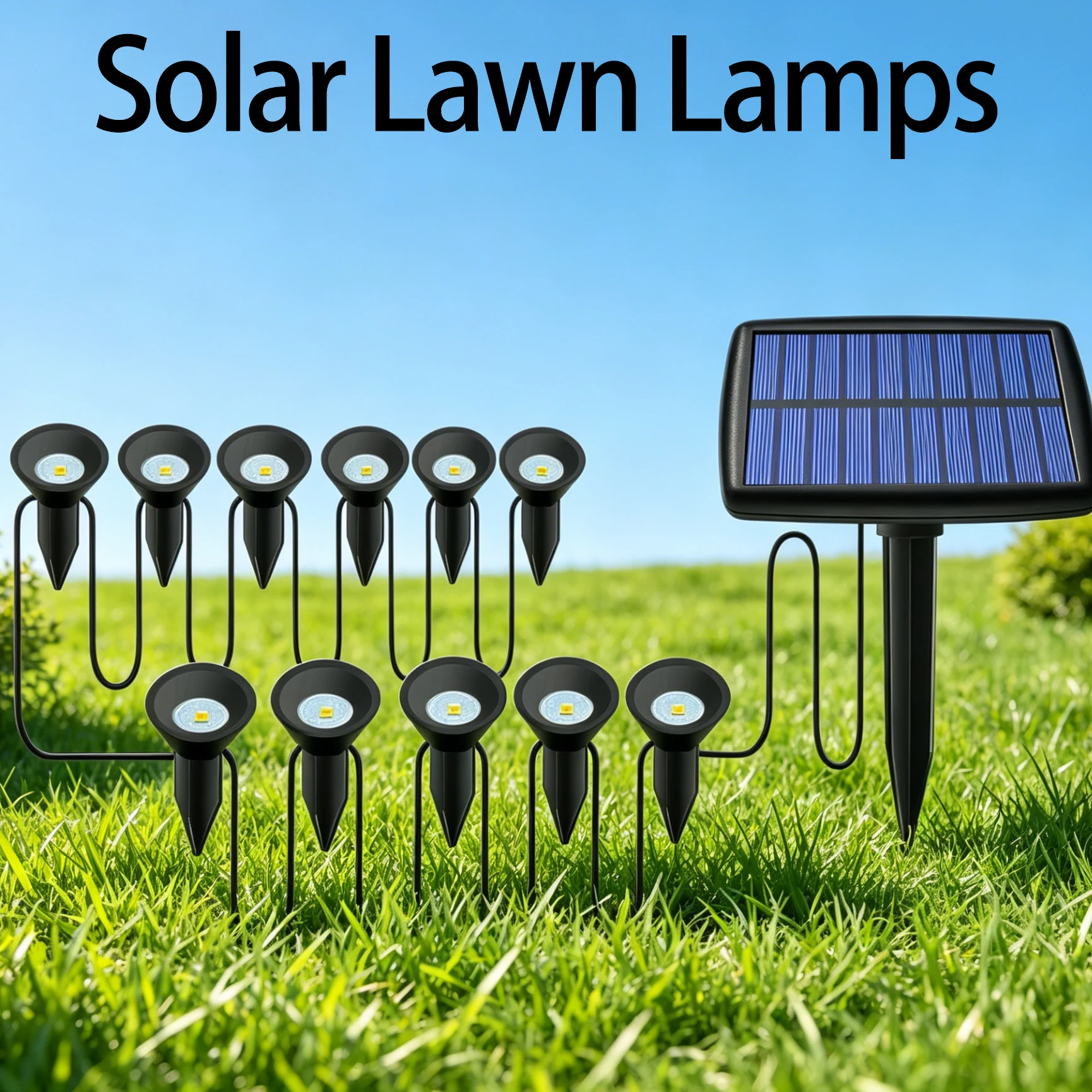 2026 Solar Lawn Lights ABS Waterproof One To Ten Guide Warm Light Outdoor Home Garden Solar Courtyard Atmosphere Lighting Hot
2026 Solar Lawn Lights ABS Waterproof One To Ten Guide Warm Light Outdoor Home Garden Solar Courtyard Atmosphere Lighting Hot