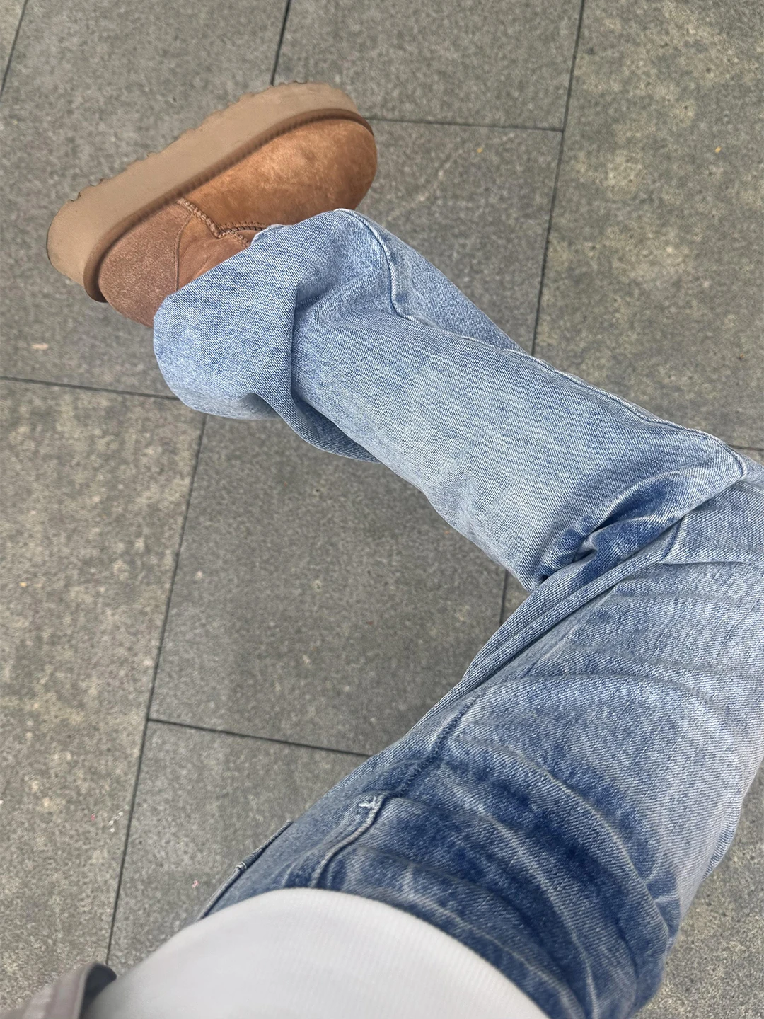 Light Blue Fce Lined Straight Leg Men's Jeans Winter Waed out Thunder Pattern American Sle High Waist Micro Flared Pants
Light Blue Fce Lined Straight Leg Men's Jeans Winter Waed out Thunder Pattern American Sle High Waist Micro Flared Pants