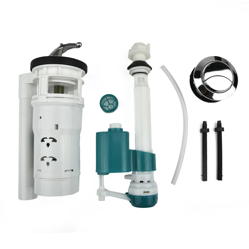 Inlet Valve Cistern Toilet Fill Parts Water Drain Flush Valve Button Set Repair Fittings Flush Toilet Tank Accessories
Inlet Valve Cistern Toilet Fill Parts Water Drain Flush Valve Button Set Repair Fittings Flush Toilet Tank Accessories