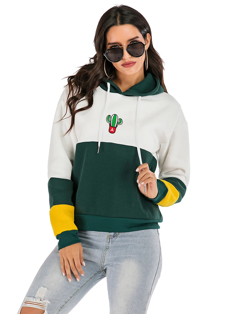 American Retro Women's Autumn And Winter Elegant Casual Fashion Color Matching Long Sleeved Hooded Pullover Versatile Sweater
American Retro Women's Autumn And Winter Elegant Casual Fashion Color Matching Long Sleeved Hooded Pullover Versatile Sweater