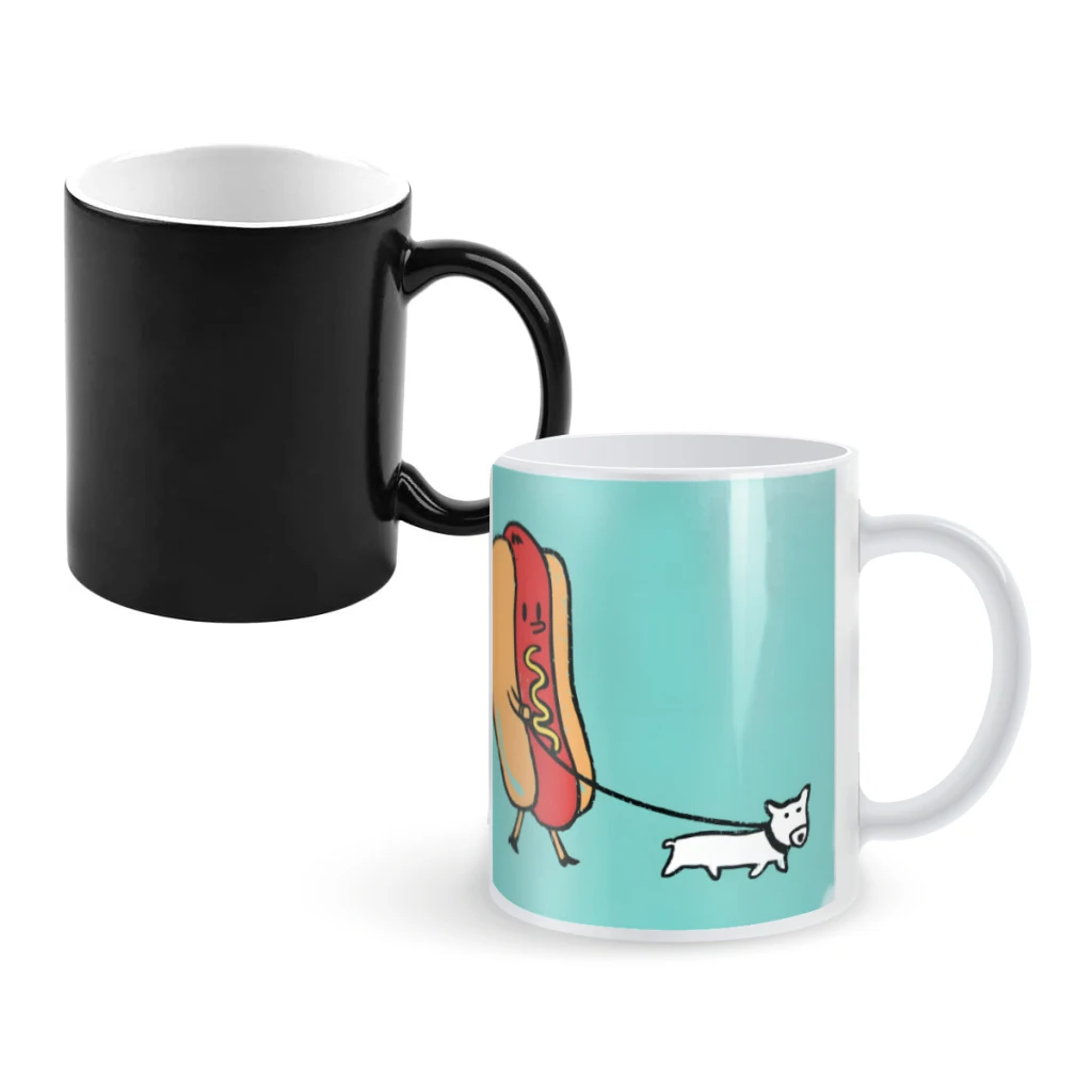 Two dogsCoffee Mugs And Mug Creative Color Change Tea Cup Ceramic Milk Cups Novelty Gifts 
Two dogsCoffee Mugs And Mug Creative Color Change Tea Cup Ceramic Milk Cups Novelty Gifts