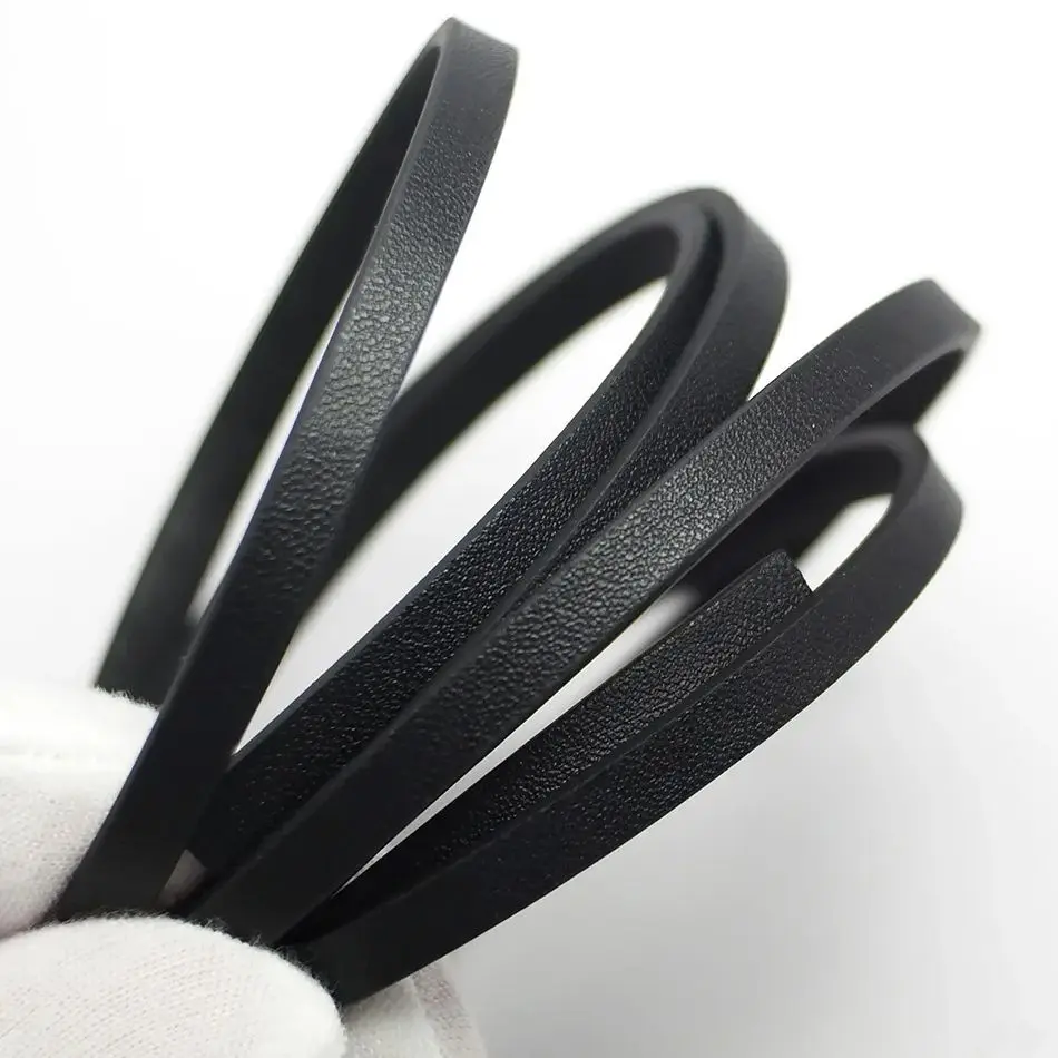 43inches Black Soft Leather Cord,Fine Litchi Texture 5x2mm Leather Strips,Bracelet Making, Crafting Supplies,Synthetic Leather
43inches Black Soft Leather Cord,Fine Litchi Texture 5x2mm Leather Strips,Bracelet Making, Crafting Supplies,Synthetic Leather