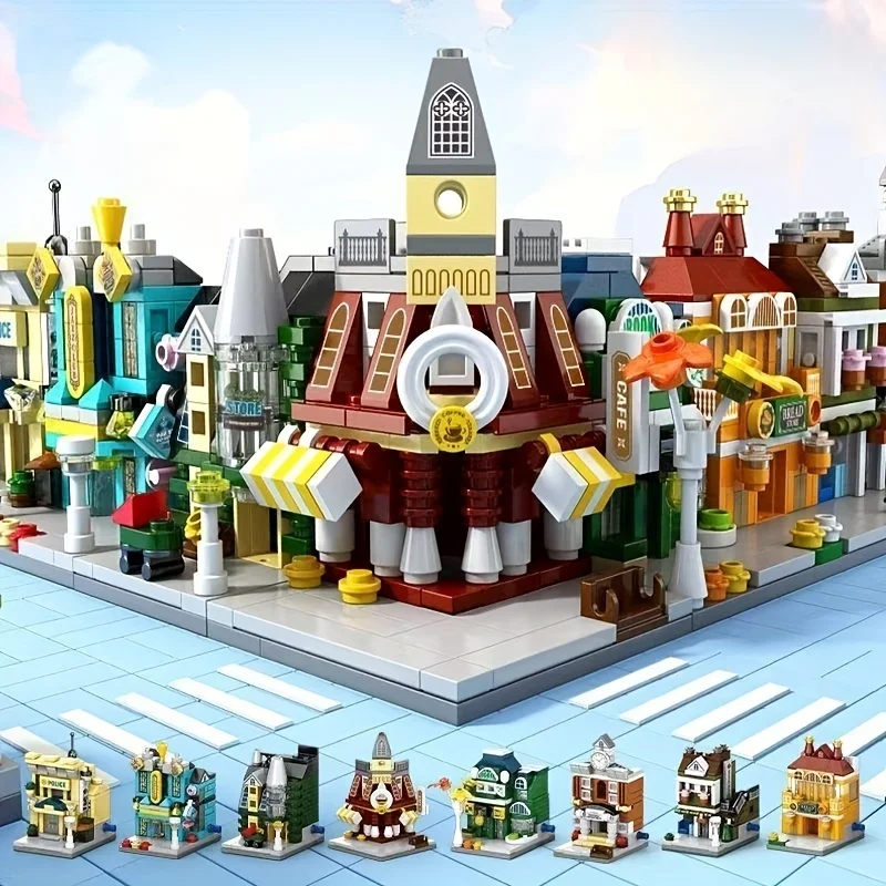 Архитектурная тема, вид на улицу, серия строительных блоков, сборка игрушек, коллекция моделей, западный ресторан, книжный магазин, клуб, домашний декор
Архитектурная тема, вид на улицу, серия строительных блоков, сборка игрушек, коллекция моделей, западный ресторан, книжный магазин, клуб, домашний декор