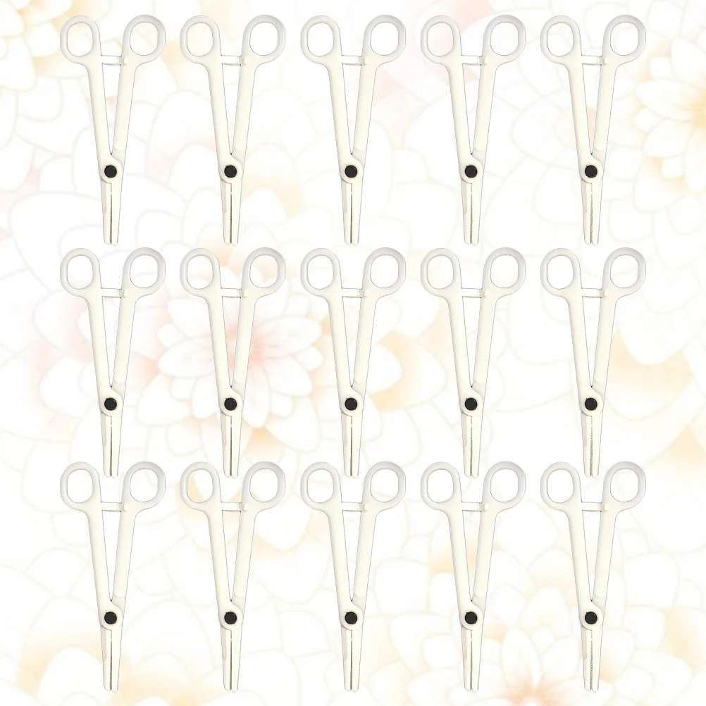 15Pcs Premium Silicone Plastic Forceps Piercing Tools Disposable Body Piercing Clamps Tongue Nose Lip Eyebrows Professional
15Pcs Premium Silicone Plastic Forceps Piercing Tools Disposable Body Piercing Clamps Tongue Nose Lip Eyebrows Professional