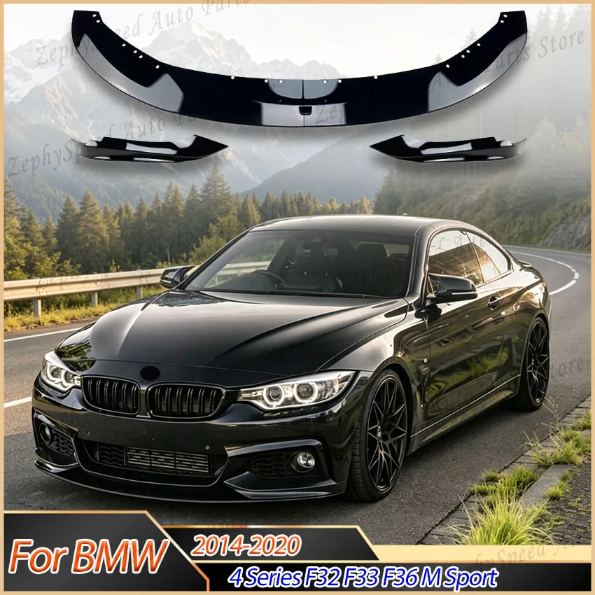 Front Bumper Lip Diffuser Spoiler Splitter For BMW 4 Series F32 F33 F36 MP M Sport 2014-2020 Car Accessories Body Kit Tuning
Front Bumper Lip Diffuser Spoiler Splitter For BMW 4 Series F32 F33 F36 MP M Sport 2014-2020 Car Accessories Body Kit Tuning