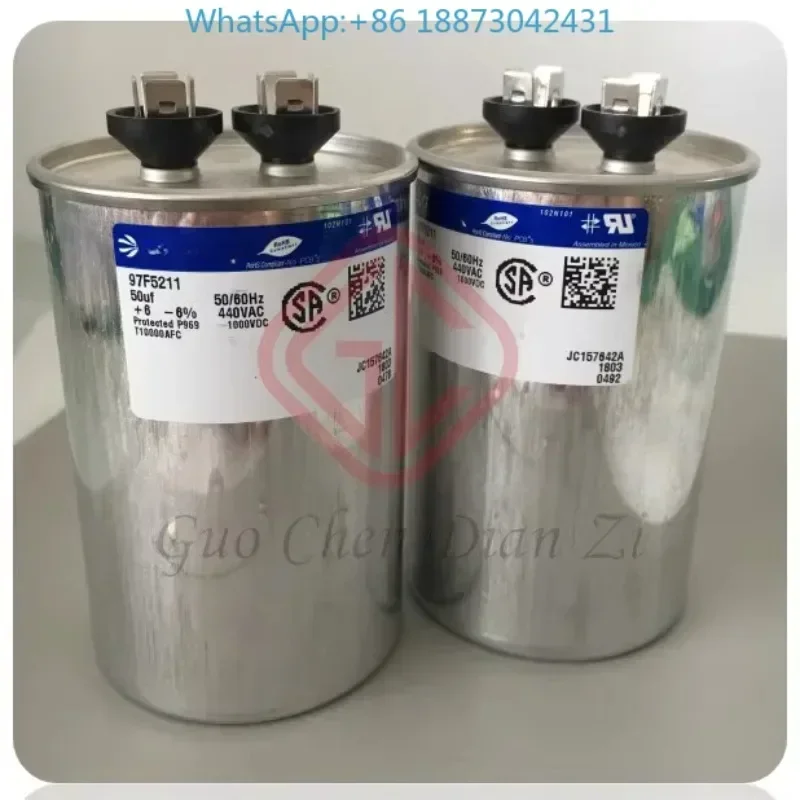 97F5211 spot brand-new original capacitor GENEQ 50UF440VAC made in M-exico (1pc)
97F5211 spot brand-new original capacitor GENEQ 50UF440VAC made in M-exico (1pc)