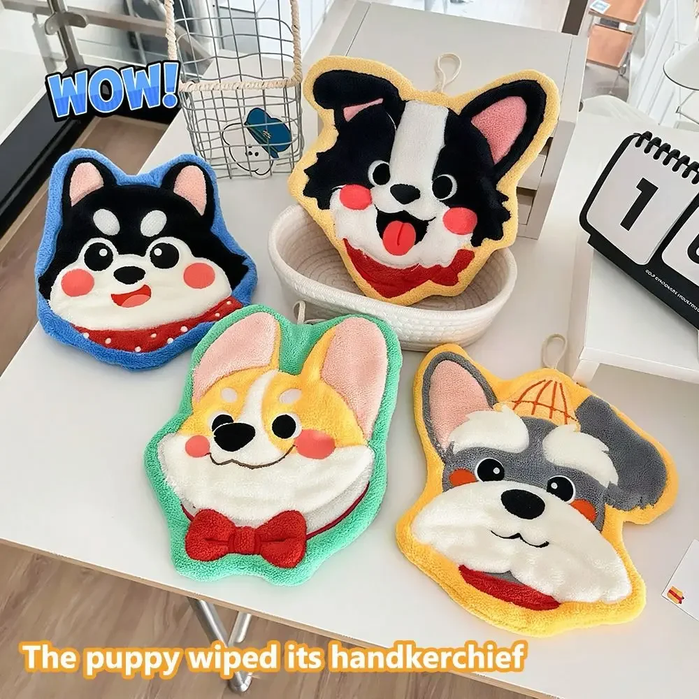 Kawaii полотенце в форме собаки, подвесная ткань для ванной комнаты, мягкое впитывающее полотенце для рук, детское полотенце с рисунком собаки, кухонный носовой платок
Kawaii полотенце в форме собаки, подвесная ткань для ванной комнаты, мягкое впитывающее полотенце для рук, детское полотенце с рисунком собаки, кухонный носовой платок