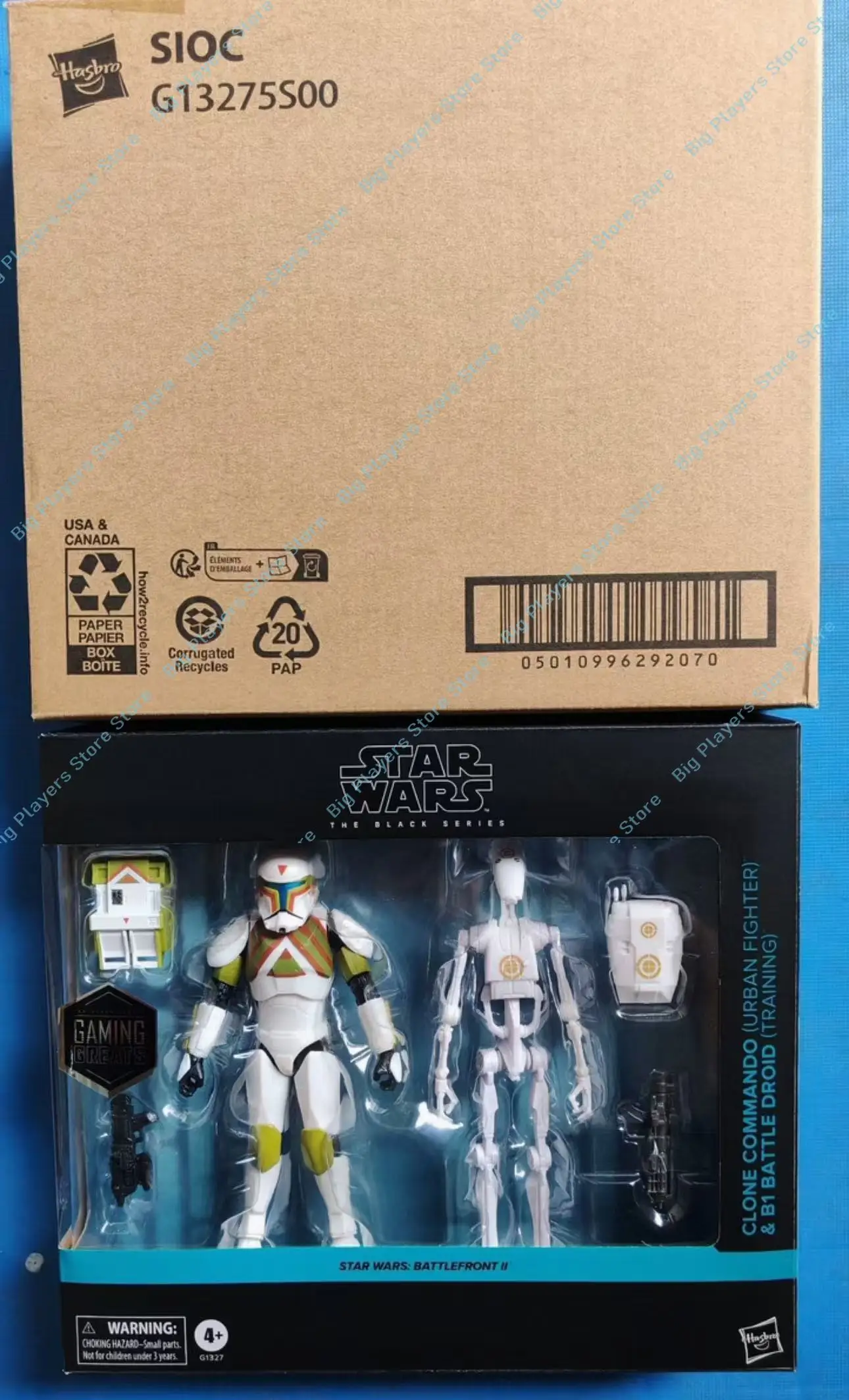 Hasbro Star Wars Republic Commando & B1 Battle Droid Dual Set,
Hasbro Star Wars Republic Commando & B1 Battle Droid Dual Set,