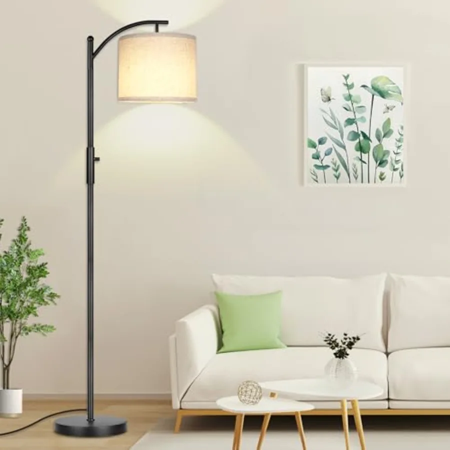 Dimmable Floor Lamp Arc Floor Lamps for Living Room Stepless Dimming Modern Standing Lamp with Linen Shade Tall Lamp for Bedroo
Dimmable Floor Lamp Arc Floor Lamps for Living Room Stepless Dimming Modern Standing Lamp with Linen Shade Tall Lamp for Bedroo