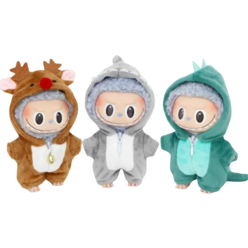 Cute Animal onesie Costume Clothes For Labubu 3.0 V2 V1 Doll clothes for Ropa Labubu Doll outfits Clothing Accessories
Cute Animal onesie Costume Clothes For Labubu 3.0 V2 V1 Doll clothes for Ropa Labubu Doll outfits Clothing Accessories