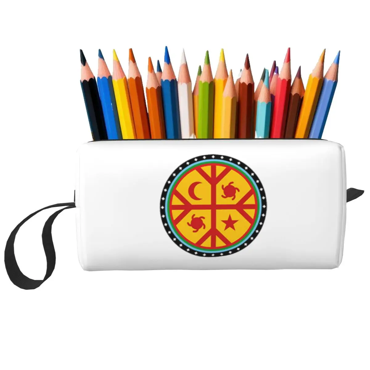 Mapuche Chile Argentina South America Makeup Bag Cosmetic Organizer Toiletry Cosmetic Bag for Women Beauty Travel Pencil Case
Mapuche Chile Argentina South America Makeup Bag Cosmetic Organizer Toiletry Cosmetic Bag for Women Beauty Travel Pencil Case