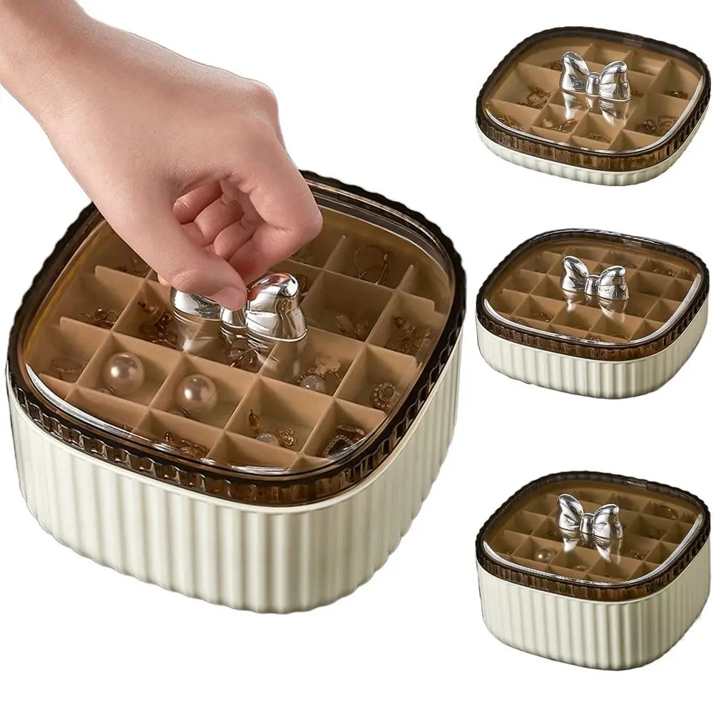 3 Layer Portable Jewelry Box Multi-Compartments Transparent Lid Jewelry Storing Organizer Large Capacity Wear-resistant
3 Layer Portable Jewelry Box Multi-Compartments Transparent Lid Jewelry Storing Organizer Large Capacity Wear-resistant