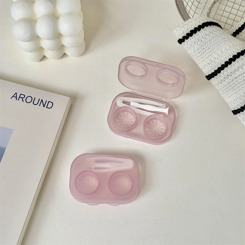 5PCS Portable Transparent Minimally Integrated Companion Box Girls Travel Contact Lens Case with Tweezers 1pc Contact Lens Box
5PCS Portable Transparent Minimally Integrated Companion Box Girls Travel Contact Lens Case with Tweezers 1pc Contact Lens Box