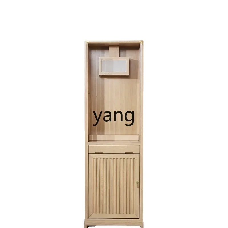 LMM Solid Wood Buddha Niche New Chinese Style Clothes Closet Modern Light Luxury God of Wealth Cabinet
LMM Solid Wood Buddha Niche New Chinese Style Clothes Closet Modern Light Luxury God of Wealth Cabinet