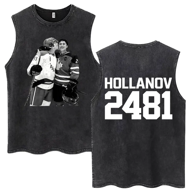 Горячая соревновательная борьба Шейна Холлендера Мужские винтажные майки Ilya Rozanov Hollanov 2481, безрукавки, хлопковые жилеты оверсайз
Горячая соревновательная борьба Шейна Холлендера Мужские винтажные майки Ilya Rozanov Hollanov 2481, безрукавки, хлопковые жилеты оверсайз