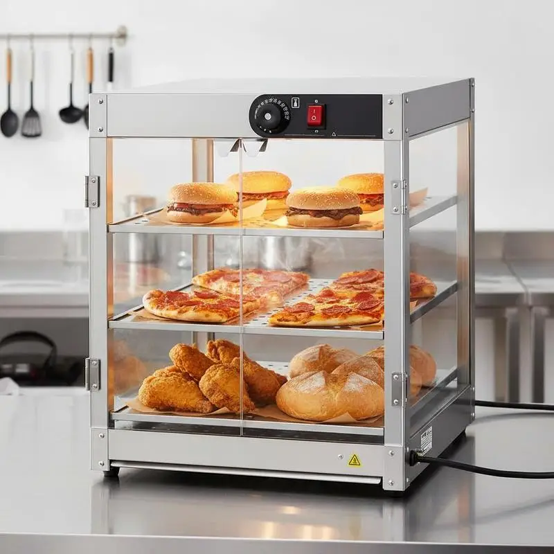 Commercial Pastry Showcase 22x14x18 Inch For Cafeteria Concession Stand Restaurant, 3 Shelves Internal Lighting Tempered Glass 110V Aluminum Frame
Commercial Pastry Showcase 22x14x18 Inch For Cafeteria Concession Stand Restaurant, 3 Shelves Internal Lighting Tempered Glass 110V Aluminum Frame