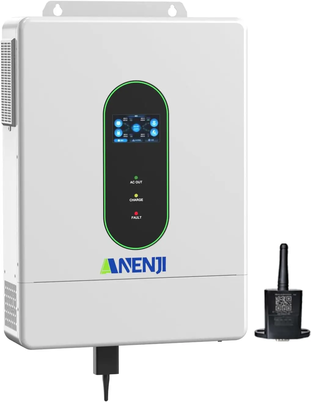 12000W Hybrid Solar Inverter 48V,120/240V Split-Phase,Dual MPPT Max. 220A Battery Charging,Parallel 6 Units,Pure Sine Wave,Off+On-Grid Inverter for Home Loads Safe and efficient UL1741
12000W Hybrid Solar Inverter 48V,120/240V Split-Phase,Dual MPPT Max. 220A Battery Charging,Parallel 6 Units,Pure Sine Wave,Off+On-Grid Inverter for Home Loads Safe and efficient UL1741