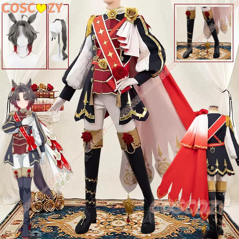 Anime Uma Musume Pretty Derby Rose Kingdom Anime Party Uniform Halloween Play Role Clothes Clothing Headwearr Set Foot Covers
Anime Uma Musume Pretty Derby Rose Kingdom Anime Party Uniform Halloween Play Role Clothes Clothing Headwearr Set Foot Covers
