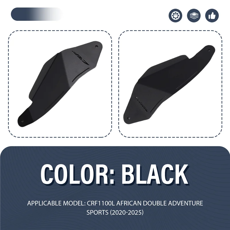 Top Sale Motorcycle Wind Deflectors Wind Deflectors For Honda CRF1100L Front Fork Cockpit Air Deflector
Top Sale Motorcycle Wind Deflectors Wind Deflectors For Honda CRF1100L Front Fork Cockpit Air Deflector