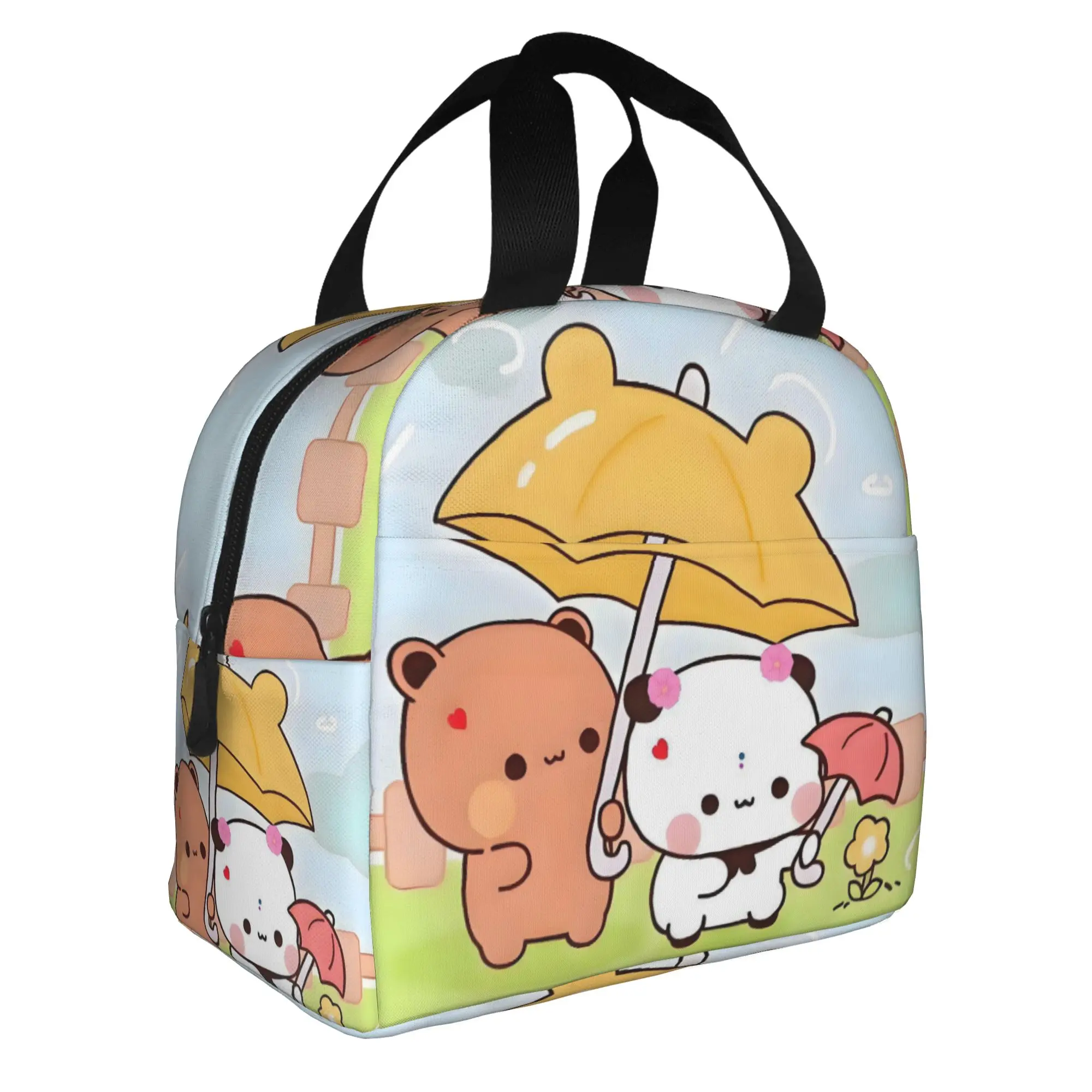 Bear Cartoon Peach And Goma Resuable Lunch Box Women Anime Panda Bubu Dudu Thermal Cooler Food Insulated Lunch Bag Office Work
Bear Cartoon Peach And Goma Resuable Lunch Box Women Anime Panda Bubu Dudu Thermal Cooler Food Insulated Lunch Bag Office Work
