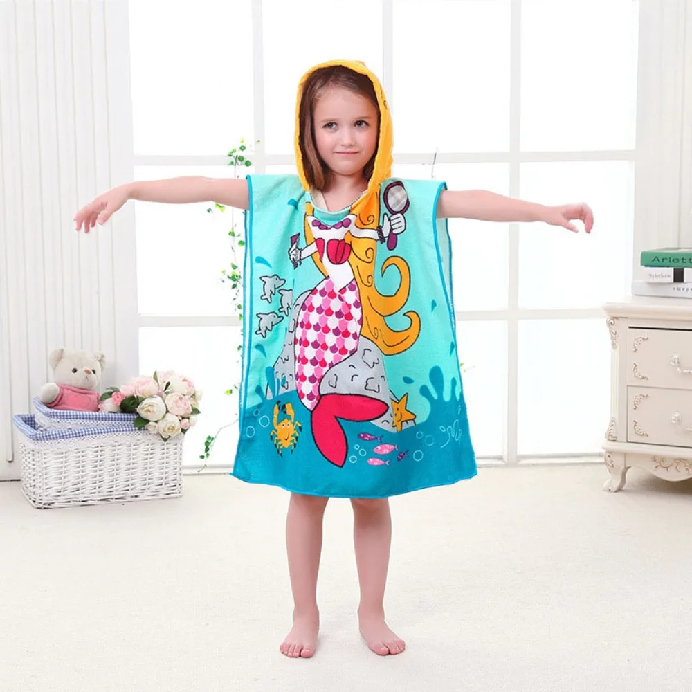 Children Swimming Changing for Boys Girls Cloak Towel Hooded Poncho Towel Towel Robe Bathrobe Hooded
Children Swimming Changing for Boys Girls Cloak Towel Hooded Poncho Towel Towel Robe Bathrobe Hooded