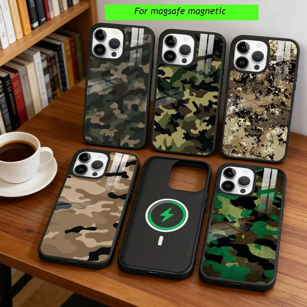 F-Fashion Camouflage Phone Case For iPhone17,16,15,14,13,12,11 Plus,Pro Magnetic with Magsafe Wireless Charging
F-Fashion Camouflage Phone Case For iPhone17,16,15,14,13,12,11 Plus,Pro Magnetic with Magsafe Wireless Charging