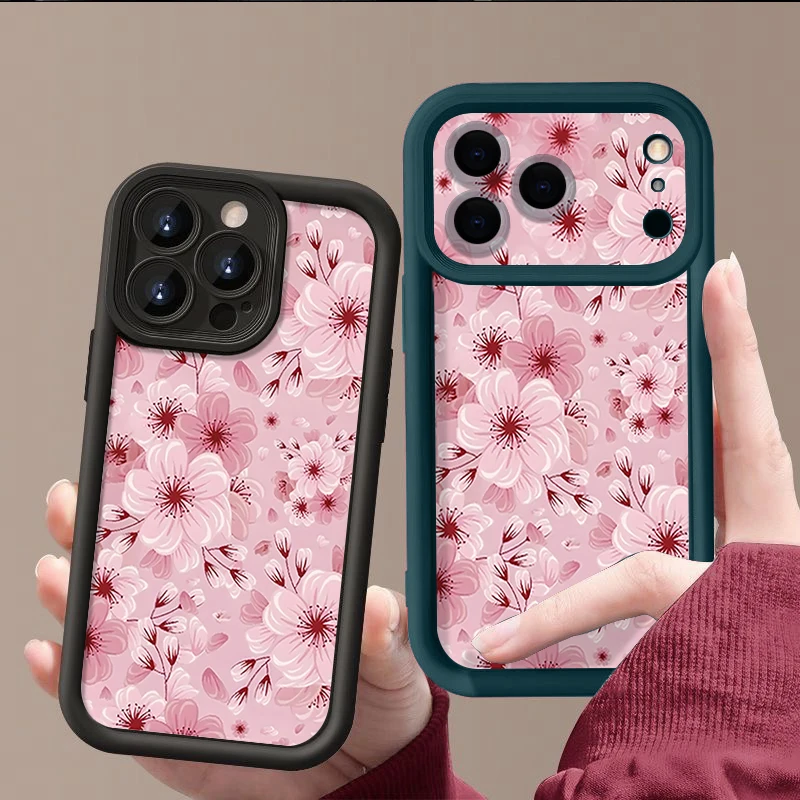 Мягкий силиконовый чехол для телефона с розовым цветочным принтом для iPhone 17 Pro Max Air 16e 16 15 14 Pro Max 13 12 Pro 16 Plus Противоударный чехол из ТПУ
Мягкий силиконовый чехол для телефона с розовым цветочным принтом для iPhone 17 Pro Max Air 16e 16 15 14 Pro Max 13 12 Pro 16 Plus Противоударный чехол из ТПУ