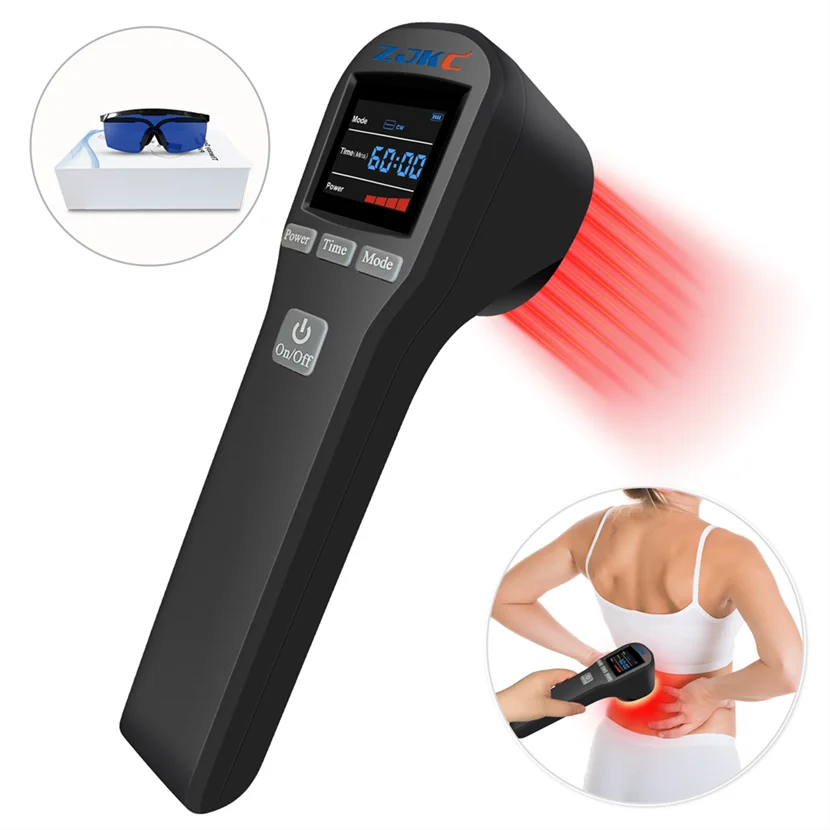 ZJKC Red Laser Infrared Light Therapy 650nmx16+808nmx4 Handheld Laser Treatment for Frozen Shoulder Muscle Strain Pain Relief
ZJKC Red Laser Infrared Light Therapy 650nmx16+808nmx4 Handheld Laser Treatment for Frozen Shoulder Muscle Strain Pain Relief