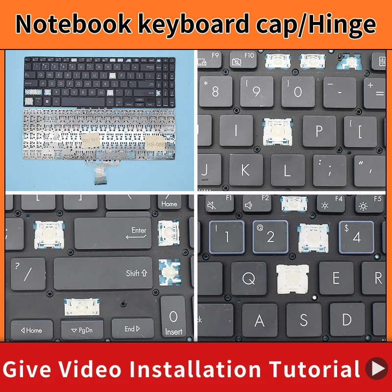 Replacement Original Keycap Key cap Hinge for ASUS ExpertBook B1 B1500 B1500C P1450 P1450CBA BW450 PX555C B1500CEA
Replacement Original Keycap Key cap Hinge for ASUS ExpertBook B1 B1500 B1500C P1450 P1450CBA BW450 PX555C B1500CEA