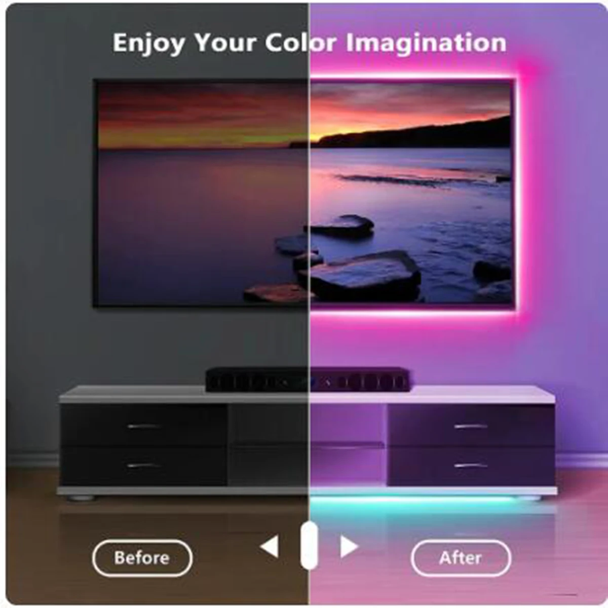 USB-Лента светодиодная самоклеящаяся с поддержкой Bluetooth, 5 В 
USB-Лента светодиодная самоклеящаяся с поддержкой Bluetooth, 5 В