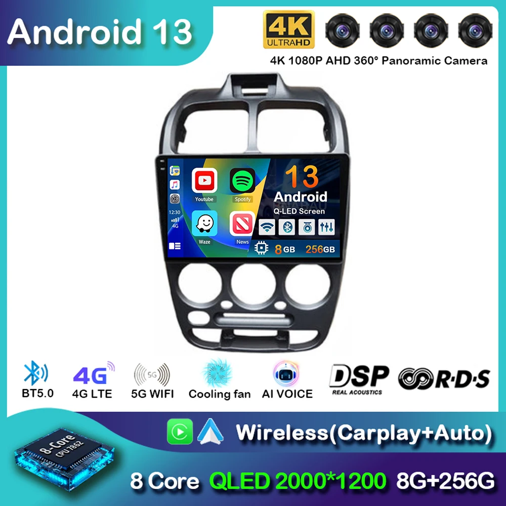 Автомагнитола Carplay для Hyundai Verna Accent 1999- 2011 2012, Android 13, GPS, мультимедийный плеер, стерео, головное устройство 4G + WiFi BT DSP
Автомагнитола Carplay для Hyundai Verna Accent 1999- 2011 2012, Android 13, GPS, мультимедийный плеер, стерео, головное устройство 4G + WiFi BT DSP