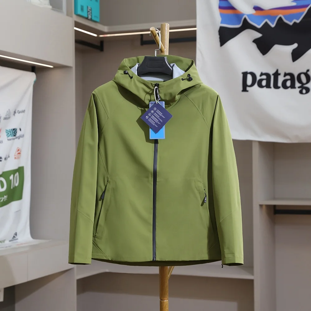 Men's Outdoor Breathable Jacket Hooded Coat Full Glue Waterproof Sporty Fashion Polyester Fiber Long Sleeve Zipper Closure
Men's Outdoor Breathable Jacket Hooded Coat Full Glue Waterproof Sporty Fashion Polyester Fiber Long Sleeve Zipper Closure
