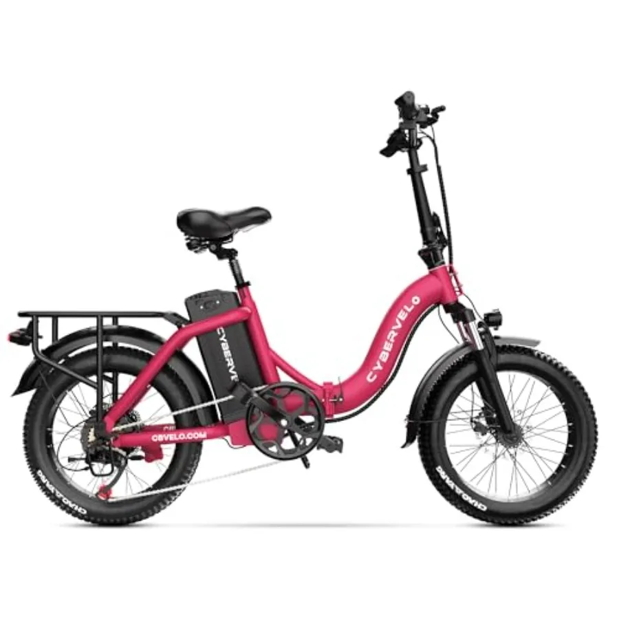 Folding Electric Bike for Adults20x3 Fat Tire, 48V Removable Battery, All-Terrain E-Bike with 7-Speed, Front Suspension Powerfu
Folding Electric Bike for Adults20x3 Fat Tire, 48V Removable Battery, All-Terrain E-Bike with 7-Speed, Front Suspension Powerfu