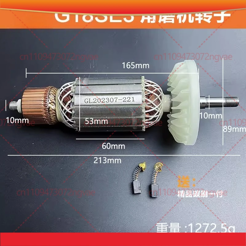 Якорь (ротор) 220-240В для угловой шлифмашины Hitachi G18SE3, статорная катушка, запчасть для электроинструмента
Якорь (ротор) 220-240В для угловой шлифмашины Hitachi G18SE3, статорная катушка, запчасть для электроинструмента