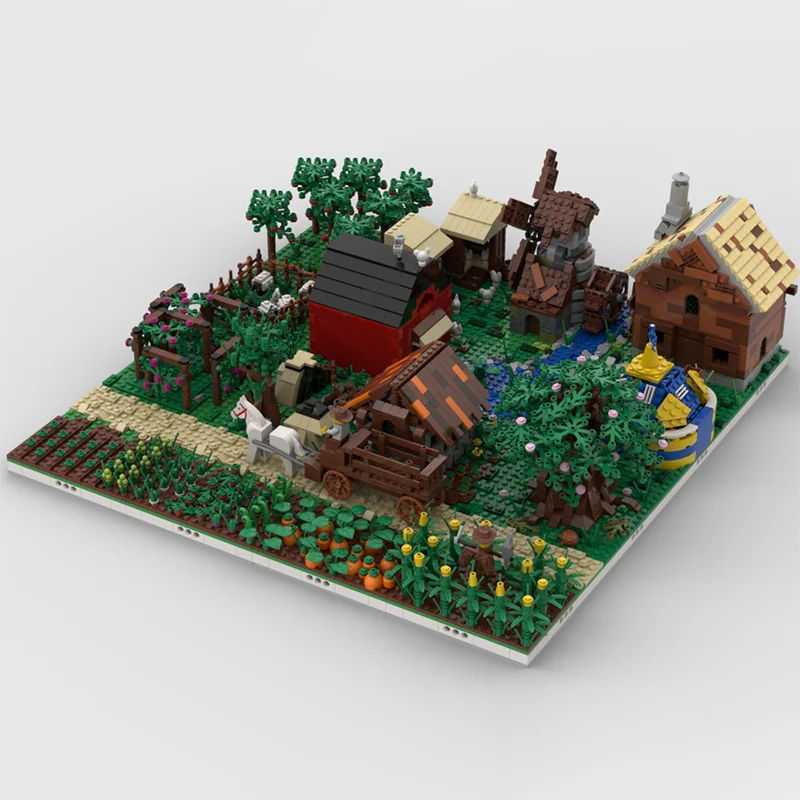 NEW 4425PCS Modular Farm Village build from 16 MOC DIYcreative idea Children Brick Toys Birthday Building Christmas Gift Blocks
NEW 4425PCS Modular Farm Village build from 16 MOC DIYcreative idea Children Brick Toys Birthday Building Christmas Gift Blocks