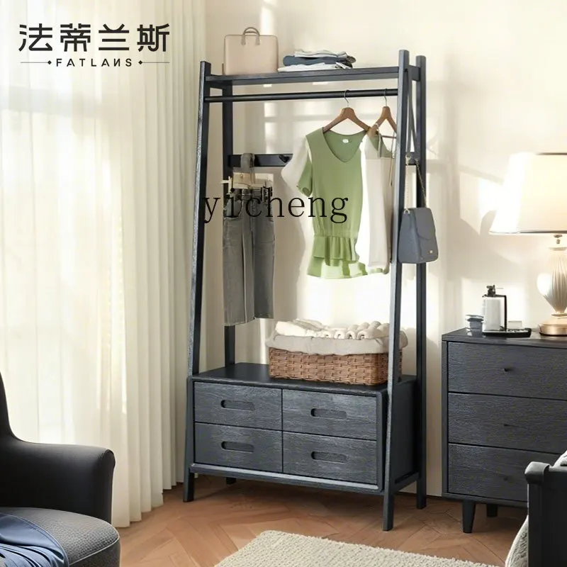F1 pure solid wood retro medieval black bedroom home storage hanger
F1 pure solid wood retro medieval black bedroom home storage hanger