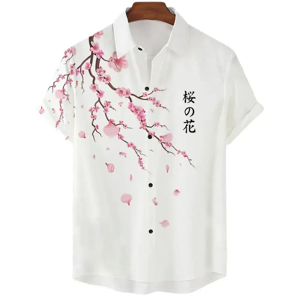 Japanese Aesthetic Cherry Blossom 3D Printed Men Shirt Man/Women Casual Fashion Short Sleeves Shirts Oversized Unisex Clothing
Japanese Aesthetic Cherry Blossom 3D Printed Men Shirt Man/Women Casual Fashion Short Sleeves Shirts Oversized Unisex Clothing
