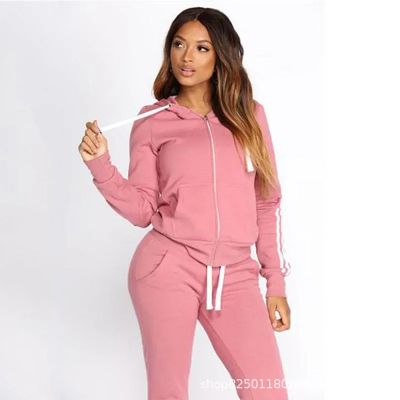 Womens Striped Tracksuit 2 Piece Outfits Casual Long Sleeve Zip Jacket Sport Set Sweatsuits Hoodies+Sweatpants Sweat Suits
Womens Striped Tracksuit 2 Piece Outfits Casual Long Sleeve Zip Jacket Sport Set Sweatsuits Hoodies+Sweatpants Sweat Suits