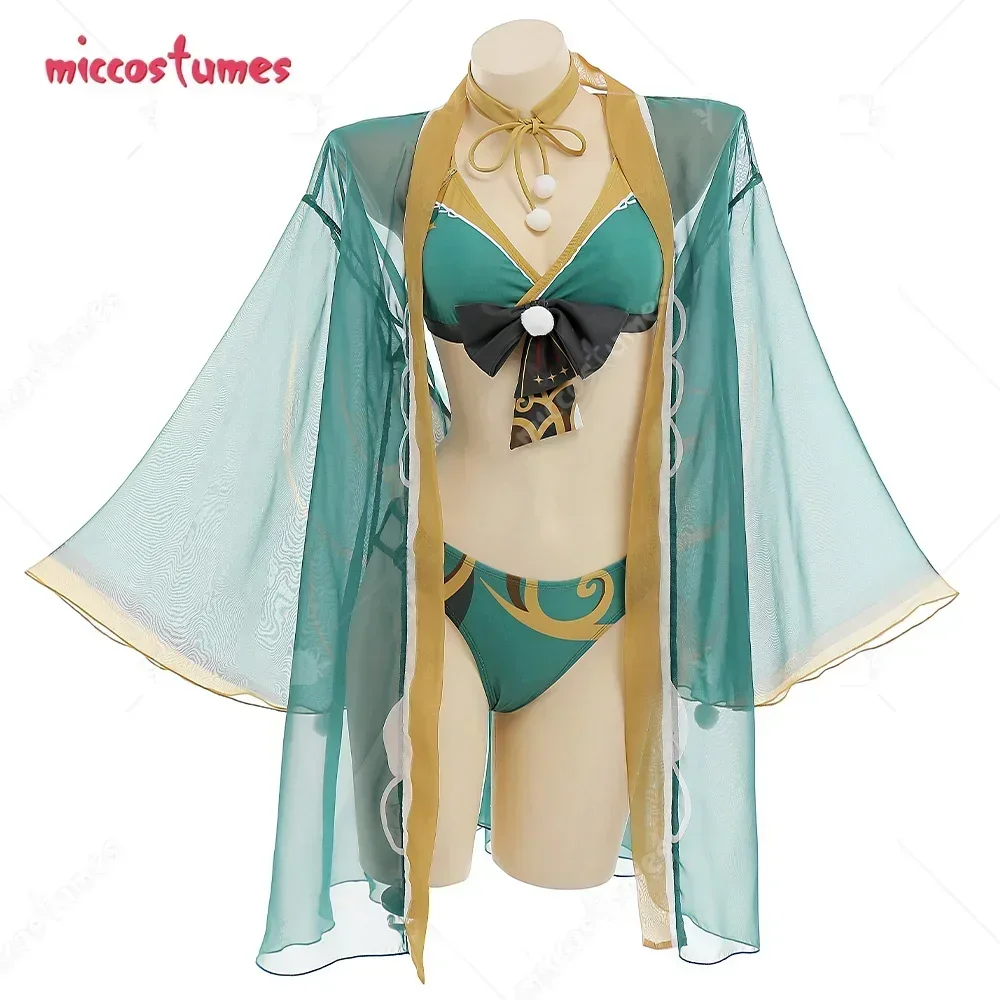 CosplayWomen Ms Hina Gorou Derivative Bikini Set Top and Bottoms Two-Piece Bathing Suit Swimwear with Kimono Haori Cover Up and
CosplayWomen Ms Hina Gorou Derivative Bikini Set Top and Bottoms Two-Piece Bathing Suit Swimwear with Kimono Haori Cover Up and