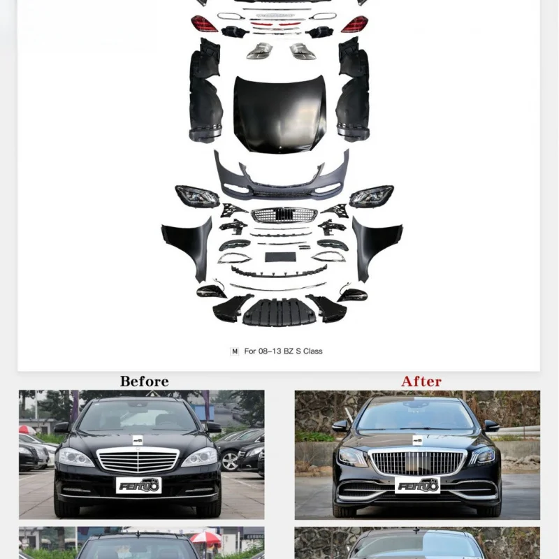 High Quality New model from the manufacturer is applicableCLALevelW118Upgrade and modificationCLA45SCar body kits available for
High Quality New model from the manufacturer is applicableCLALevelW118Upgrade and modificationCLA45SCar body kits available for
