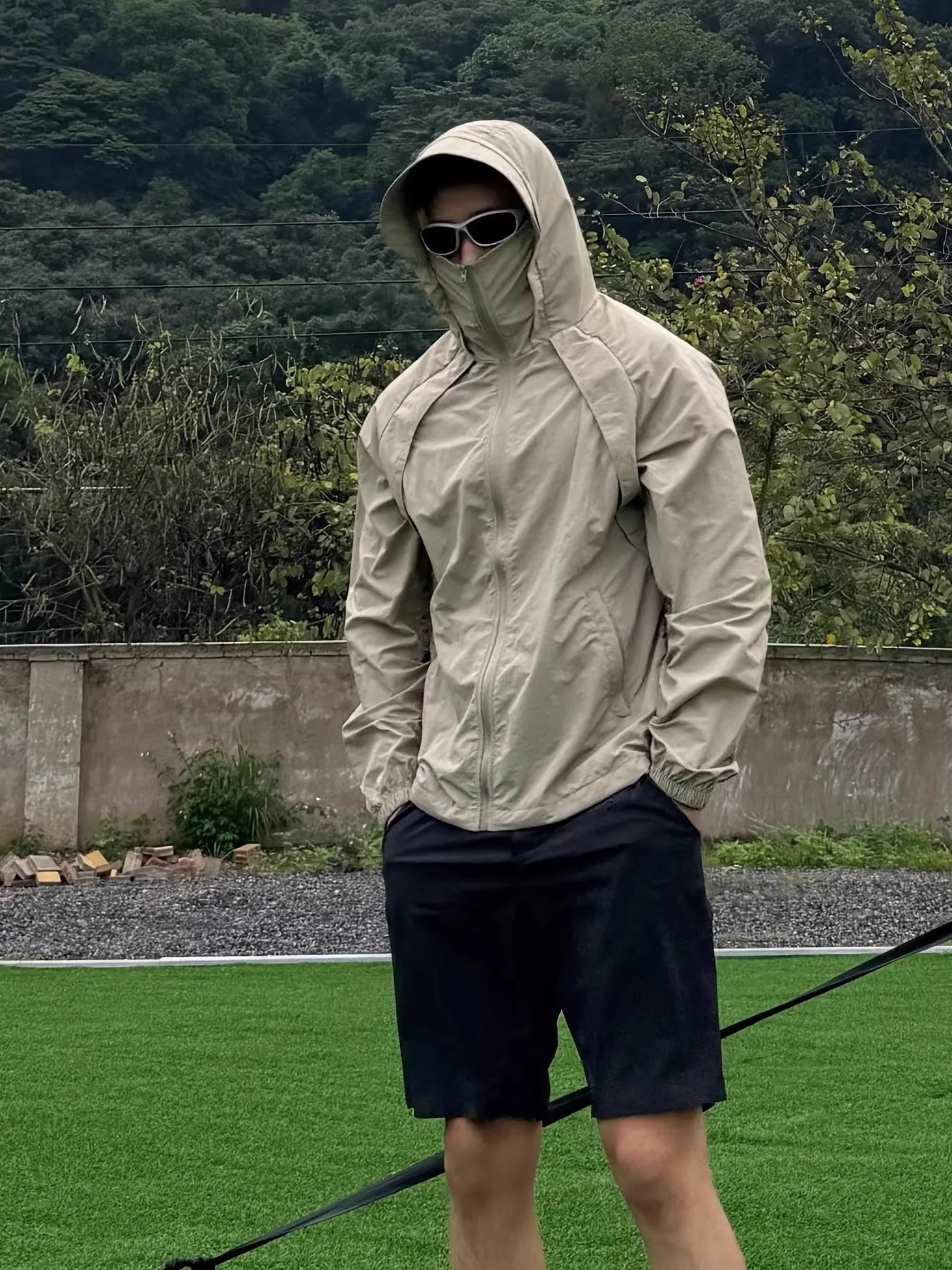 Ice Silk Hated Sun Protection Clothing Men's Summer Thin Breathable Climbing Suit Outdoor Mountain Climbing Workwear Jaet 
Ice Silk Hated Sun Protection Clothing Men's Summer Thin Breathable Climbing Suit Outdoor Mountain Climbing Workwear Jaet