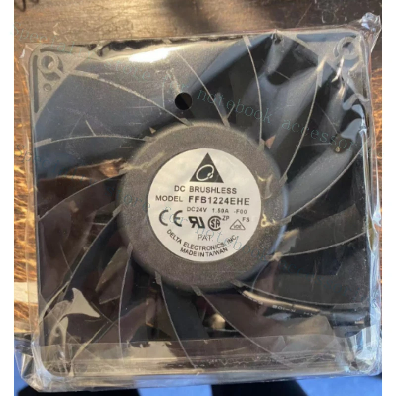 A+ DELTA FFB1224EHE-F00 12038 120x120x38mm 12cm DC 24V 1.5A 3 Lines cooling fan
A+ DELTA FFB1224EHE-F00 12038 120x120x38mm 12cm DC 24V 1.5A 3 Lines cooling fan